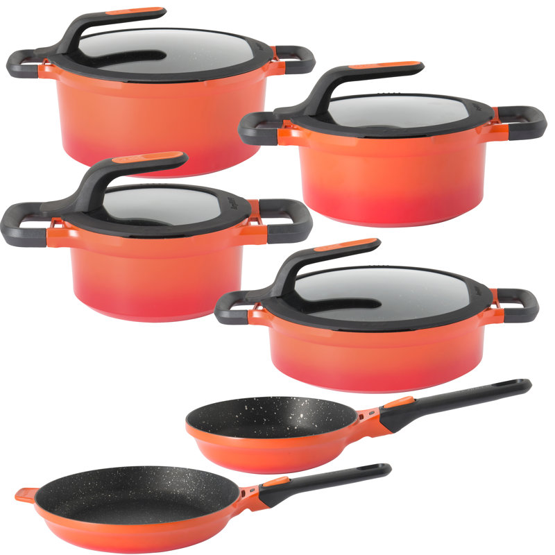 BergHOFF International Gem 10 Piece Aluminum NonStick Cookware Set